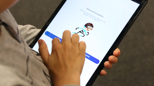 Dystech app - reliable dyslexia screening.